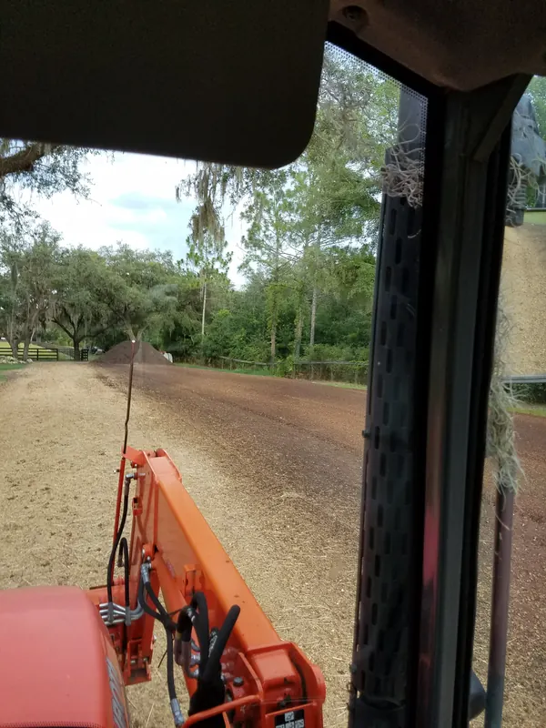 Composting shavings from stall clean-outs